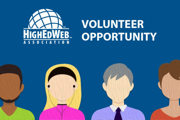 HighEdWeb Volunteer Opportunity