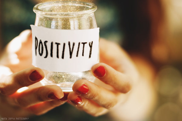 a jar fill of positivity