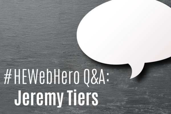 HeWebHero Q&A: Jeremy Tiers