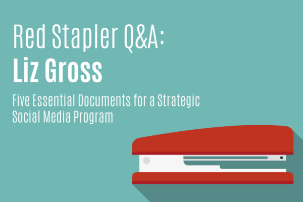Red Stapler Q&A: Liz Gross